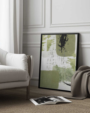 Tablou înramat „Green Dream 1” de Sally Ann Moss