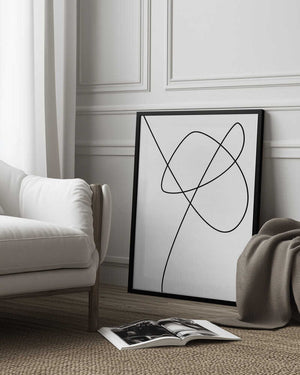 Tablou înramat „Abstract14f Oju 2x3” de Oju Design