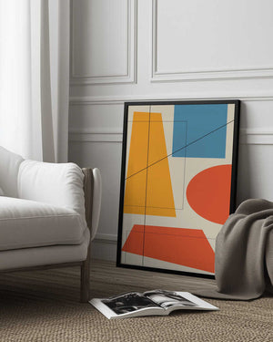 Tablou înramat „Geox2f  Oju 2x3” de Oju Design