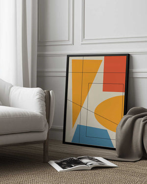Tablou înramat „Geox1f  Oju 2x3” de Oju Design