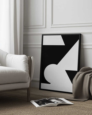 Tablou înramat „Bw1cwf  Oju 2x3” de Oju Design