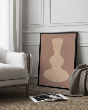 Tablou înramat „Muted Form Essence” de Elena Ristova