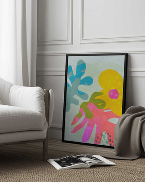 Tablou înramat „Pastel cut out Matisse” de Ana Rut Bre