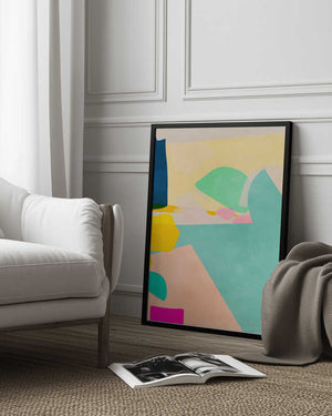 Tablou înramat „Minimal shapes” de Ana Rut Bre
