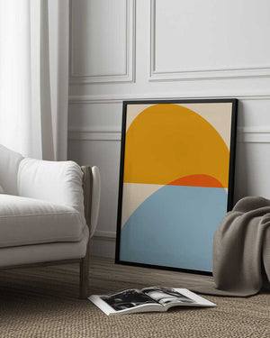 Tablou înramat „Mid Century Pastel 18” de Ana Rut Bre