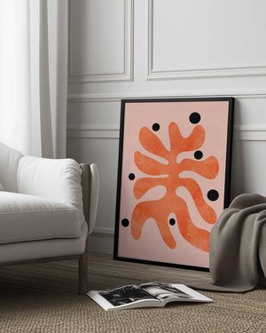 Tablou înramat „Aquarell Miro Shapes3e Kopie” de Ana Rut Bre