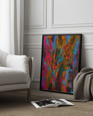 Tablou înramat „colored paints” de engin akyurt