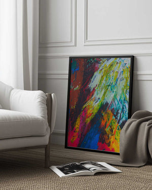 Tablou înramat „colored paints” de engin akyurt