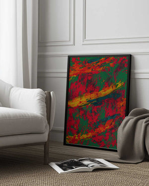 Tablou înramat „colored paints” de engin akyurt
