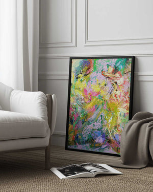 Tablou înramat „Brilliant Bloom Scape” de Dorothy Fagan