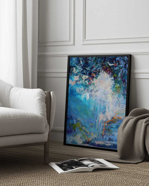 Tablou înramat „Blossoming Spectrum” de Dorothy Fagan