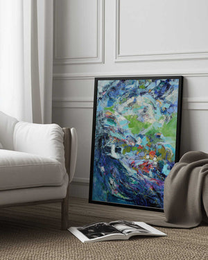 Tablou înramat „Ethereal Blossom Glow” de Dorothy Fagan