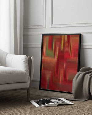 Tablou înramat „Abstract Geometric Modern Art” de Bilge Paksoylu