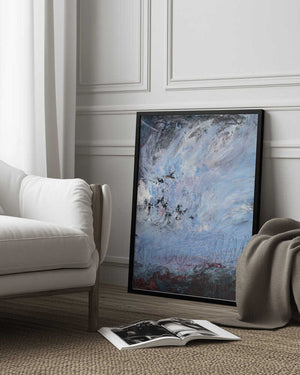 Tablou înramat „Winterstorm” de Deb Chaney