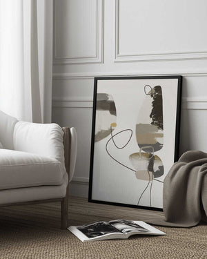 Tablou înramat „Shapes and Texture 2” de Roberto Moro