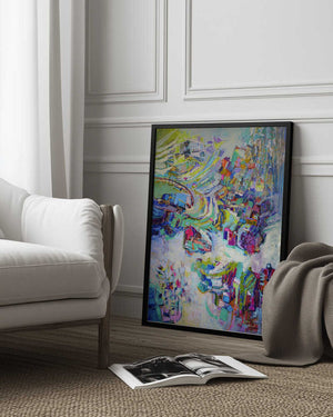 Tablou înramat „Vibrant Tapestry” de Dorothy Fagan