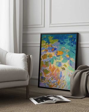 Tablou înramat „Vibrant Reef Dream” de Dorothy Fagan