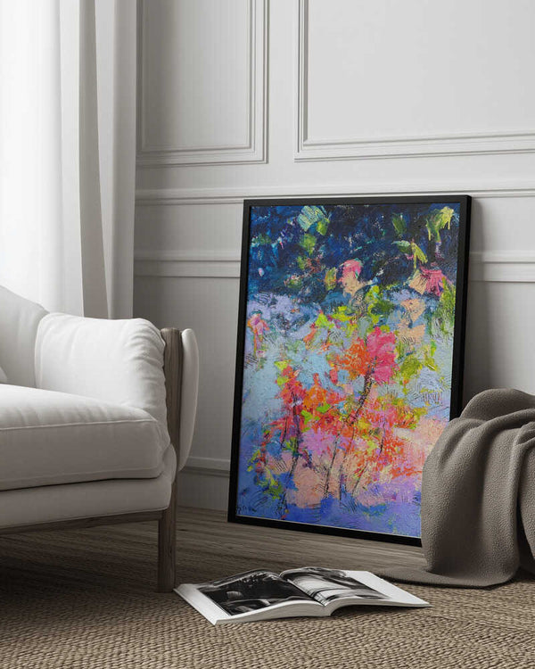 Tablou înramat „Nature Inspired Abstract” de Dorothy Fagan