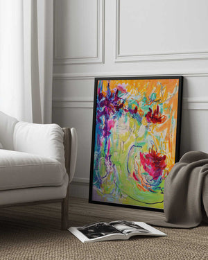 Tablou înramat „Vibrant Blossoms” de Dorothy Fagan