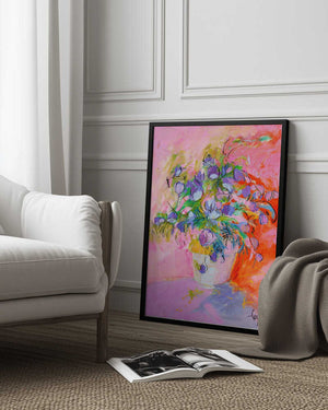 Tablou înramat „Vibrant Petals” de Dorothy Fagan