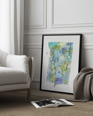 Tablou înramat „Mystical Waterscape” de Dorothy Fagan