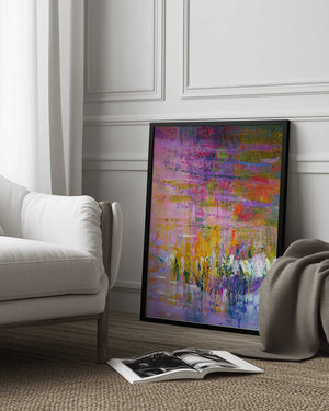Tablou înramat „Vibrant Reflections” de Dorothy Fagan