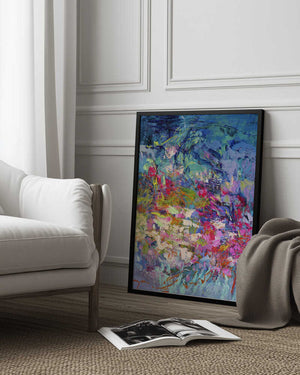 Tablou înramat „Vibrant Whirlwind” de Dorothy Fagan