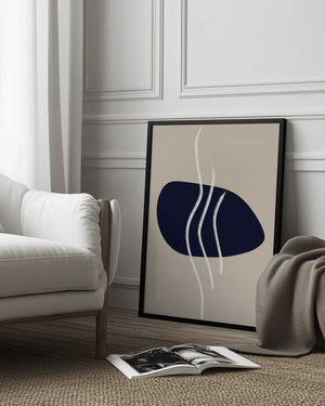 Tablou înramat „Scandi Abstract 2” de Anne-Marie Volfova
