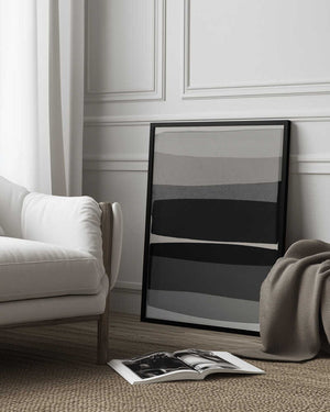 Tablou înramat „Modern Black and White” de Orara Studio