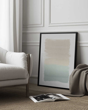 Tablou înramat „Pastel Abstract” de Orara Studio