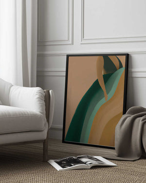 Tablou înramat „Earthy Dress” de Merel Takken
