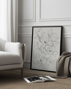 Tablou înramat „Magnolia Tree” de Dan Hobday