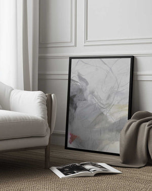 Tablou înramat „Action painting I” de Alma