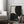 Tablou înramat „Black Abstract With Texture” de Little Dean