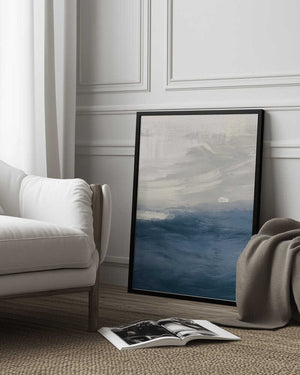 Tablou înramat „Ocean's Tranquility” de Little Dean