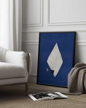 Tablou înramat „Geometric Shapes” de Little Dean
