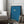 Tablou înramat „Large Abstract Cut Out In Blue” de Little Dean