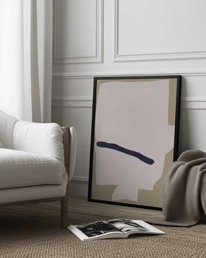 Tablou înramat „Minimal Curve” de Little Dean