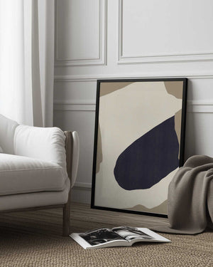 Tablou înramat „Contrasting Shapes” de Little Dean