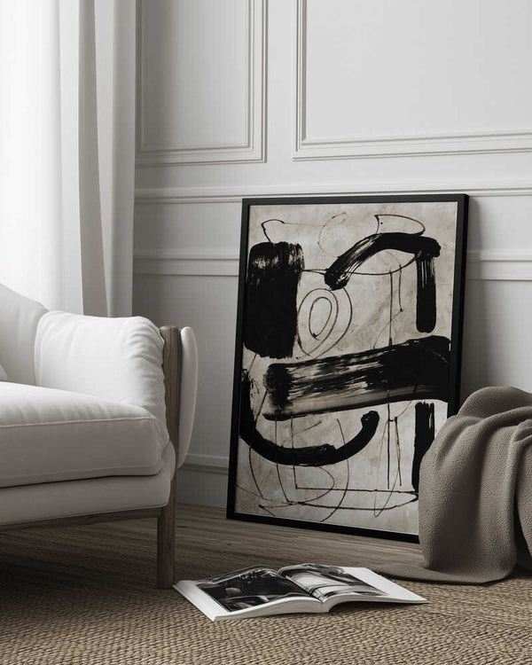 Tablou înramat „Vintage Abstract” de Dan Hobday