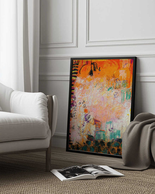 Tablou înramat „Vibrant Whirl” de Dorothy Fagan