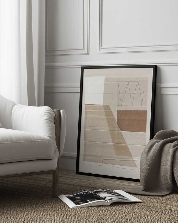 Tablou înramat „Scheme Abstract” de Dan Hobday