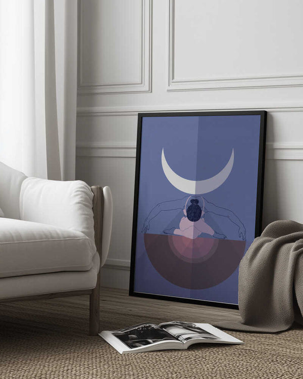 Tablou înramat „Winter Solstice” de Amanda Leon