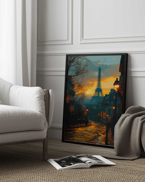 Tablou înramat „Welcome to Paris” de Taudalpoi