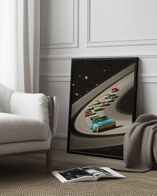 Tablou înramat „Saturn Grand Prix” de Taudalpoi