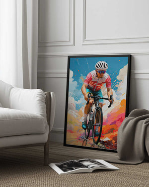 Tablou înramat „Sport Cycler 3” de Justyna Jaszke