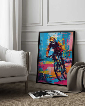 Tablou înramat „Sport Cycler 6” de Justyna Jaszke