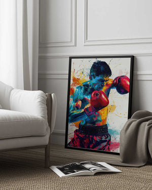 Tablou înramat „Sport Boxer 2” de Justyna Jaszke