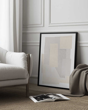 Tablou înramat „Textured Layers” de THE MIUUS STUDIO