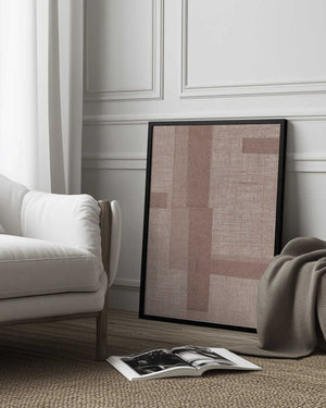Tablou înramat „Textured Geometry” de THE MIUUS STUDIO